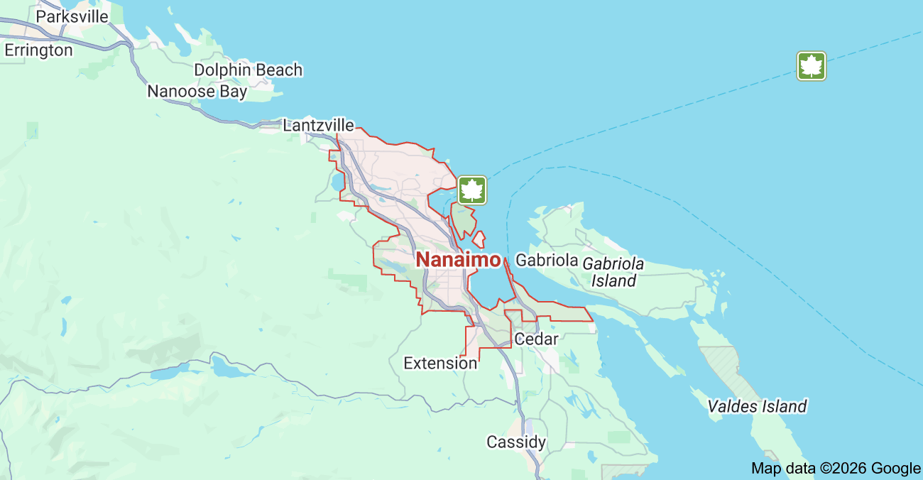 Map of naniamo